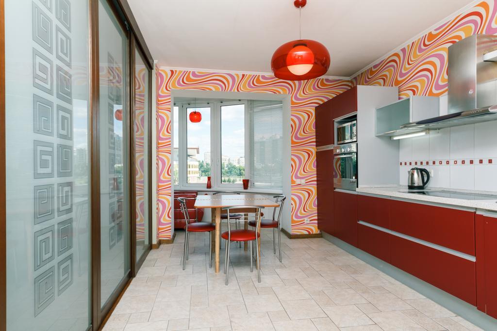Two-Storey Apartment Near Iec Киев Экстерьер фото